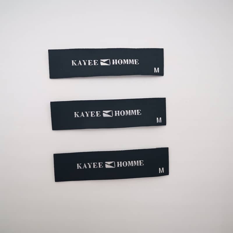 Kledingmaatlabel